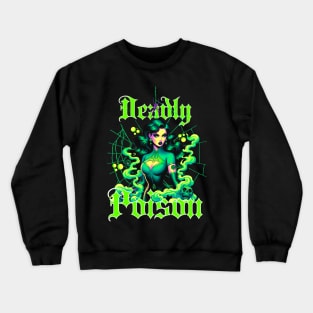 Goddess of Poison | Front & Back Crewneck Sweatshirt